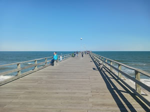 kure beach ocean pier, nc